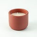 Elaut Bloempotje keramiek met kaars -Terracotta Elaut Bloempotje keramiek met kaars -Terracotta