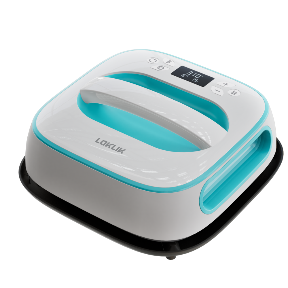 Easy Heat Press - LOKLiK Blue Easy Heat Press - LOKLiK Blue