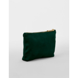Velvet Accessory Bag DARK EMERALD Velvet Accessory Bag DARK EMERALD