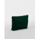 Velvet Accessory Bag DARK EMERALD Velvet Accessory Bag DARK EMERALD