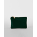 Velvet Accessory Pouch DARK EMERALD Velvet Accessory Pouch DARK EMERALD