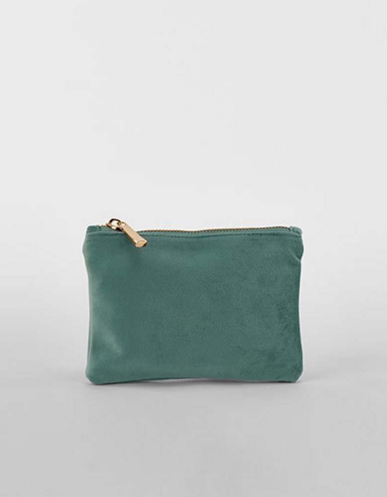 Velvet Accessory Pouch JADE Velvet Accessory Pouch JADE