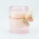 Elaut Dubbelwandig Glas Met Kaars - Blush Elaut Dubbelwandig Glas Met Kaars - Blush
