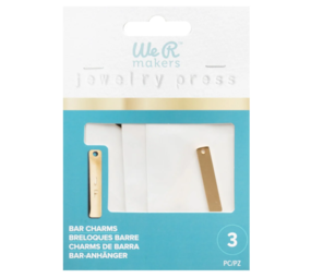 We R Makers Jewelry Press Charms Stainless Steel Bar (3pcs) We R Makers Jewelry Press Charms Stainless Steel Bar (3pcs)