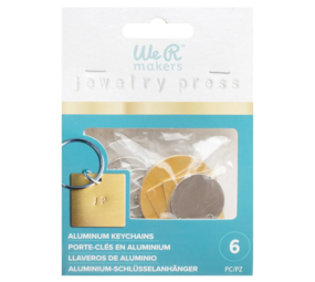 Jewelry Press Charms Aluminum (6pcs) Jewelry Press Charms Aluminum (6pcs)