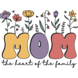 LouVik DTF "Mom, the heart of the family" LouVik DTF "Mom, the heart of the family"