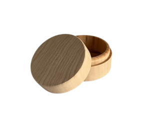 Houten tanden / haarlokdoosje Houten tanden / haarlokdoosje