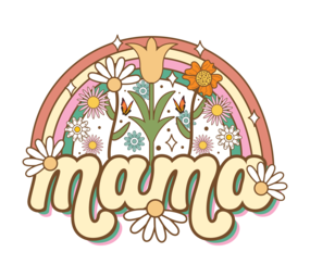 DTF  "Mama" Retro DTF  "Mama" Retro