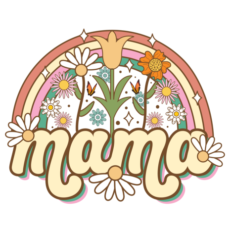 DTF  "Mama" Retro DTF  "Mama" Retro