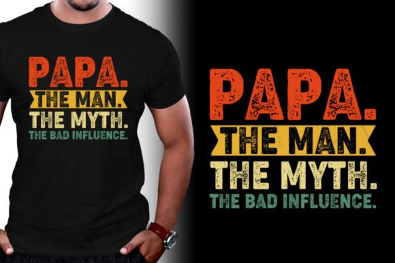 DTF "PAPA. THE MAN" DTF "PAPA. THE MAN"