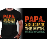 DTF  "PAPA. THE MAN" DTF  "PAPA. THE MAN"