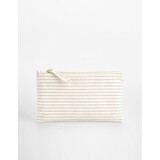Striped Organic Cotton Accessory Pouch Striped Organic Cotton Accessory Pouch