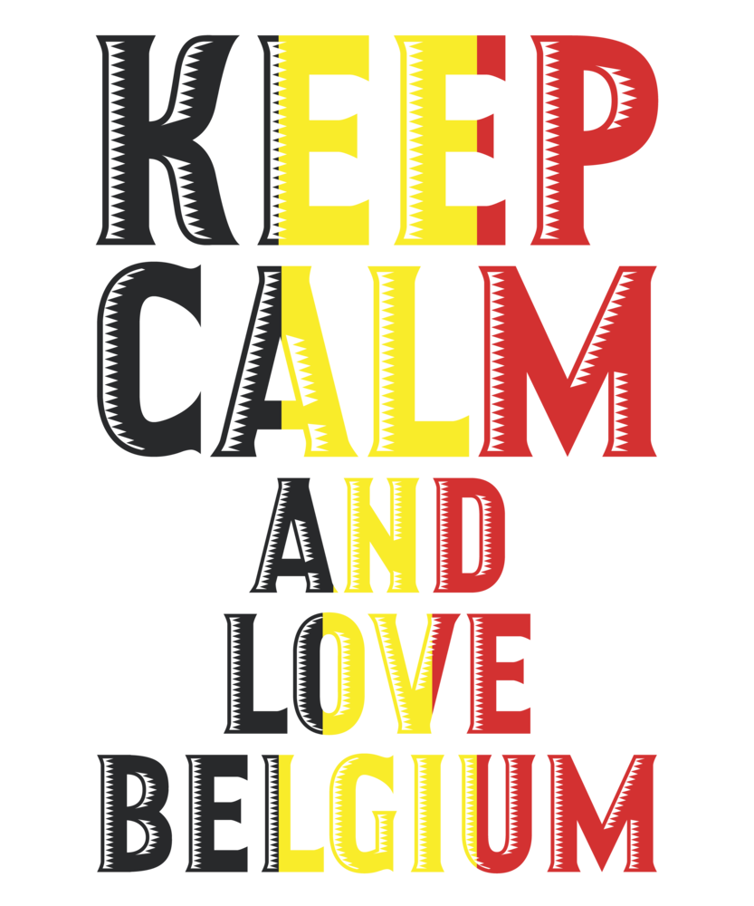 DTF "Keep Calm and love Belgium" DTF "Keep Calm and love Belgium"