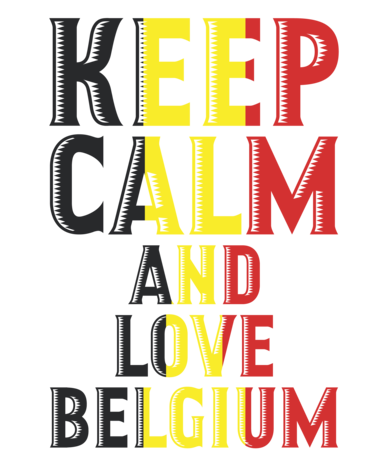 DTF "Keep Calm and love Belgium" DTF "Keep Calm and love Belgium"