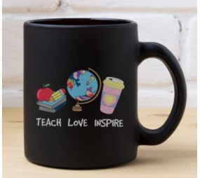 DTF  "Teach Love Inspire"