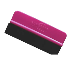 Scraper - Squeegee with Felt Small Scraper - Squeegee with Felt Small