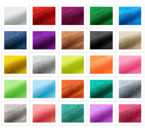 Flexfolie Siser Glitter (30 x 50 cm) Flexfolie Siser Glitter (30 x 50 cm)