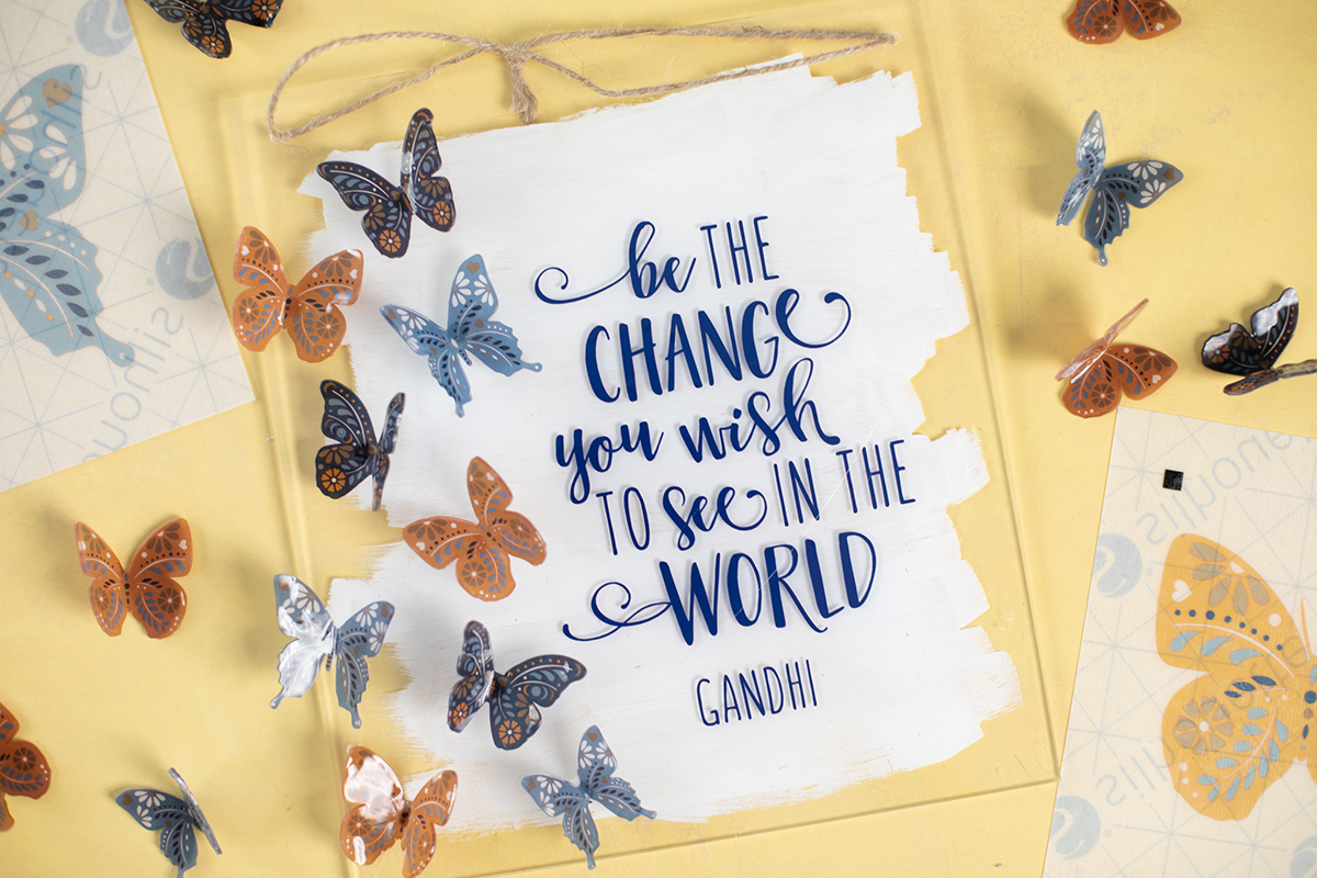 Maak je eigen Boho Vlinders met Krimpfolie