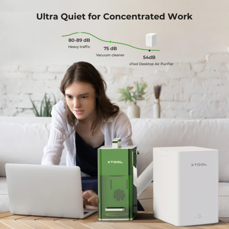 xTool Desktop Air Purifier for F1, F2 & M1 Ultra