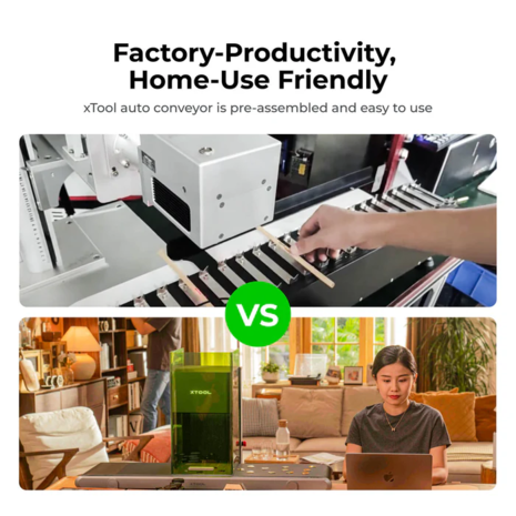 xTool Auto Streamline Conveyor F1 en F2 Ultra