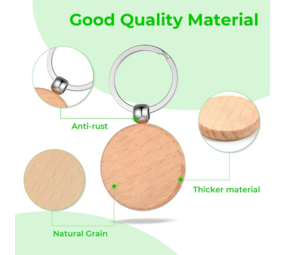 xTool Houten sleutelhanger -  rond xTool Houten sleutelhanger -  rond