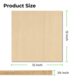 xTool Multiplex Lindehout - 3 mm (30 x 30 cm) xTool Multiplex Lindehout - 3 mm (30 x 30 cm)