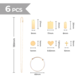 xTool Stainless Steel Necklace Bracelet Tag DIY Set - Gold xTool Stainless Steel Necklace Bracelet Tag DIY Set - Gold