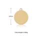 xTool Stainless Steel Round Pendant xTool Stainless Steel Round Pendant