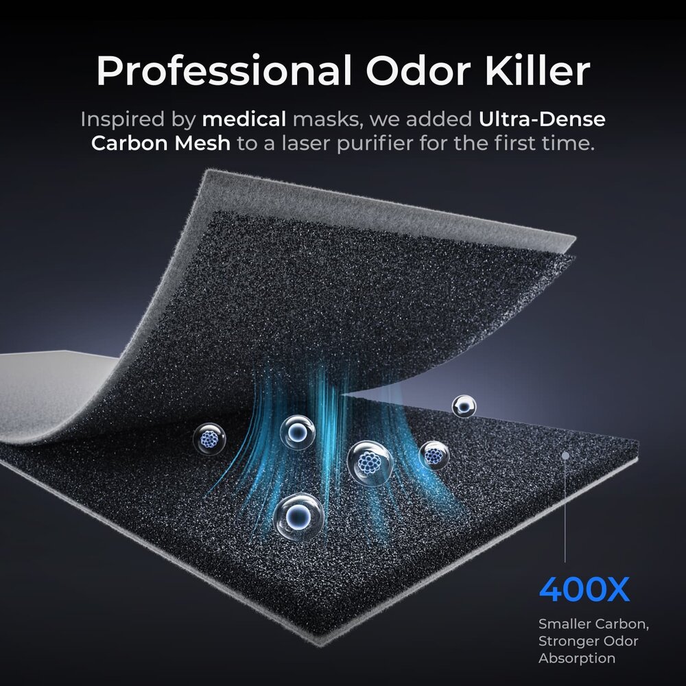 xTool SafetyPro™ AP2 Air Purifier with SuperCyclone System xTool SafetyPro™ AP2 Air Purifier with SuperCyclone System