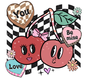 DTF  "Retro Valentines Day Candy"