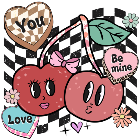 DTF "Retro Valentines Day Candy" DTF "Retro Valentines Day Candy"