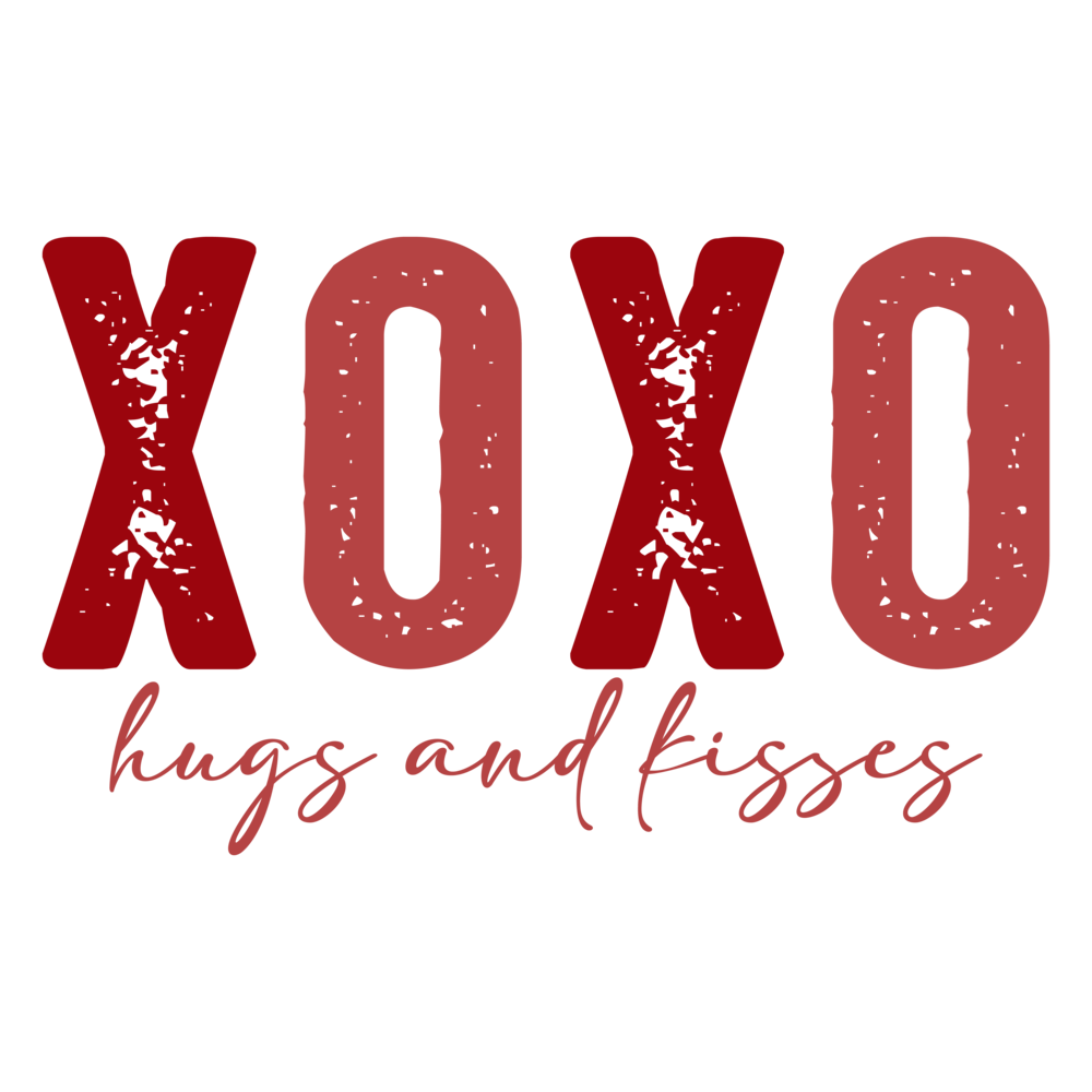 DTF  "Hugs and Kisses" DTF  "Hugs and Kisses"