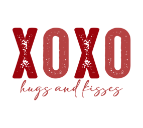 DTF  "Hugs and Kisses" DTF  "Hugs and Kisses"