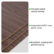xTool MDF Walnut - 3 mm (30 x 30 cm) xTool MDF Walnut - 3 mm (30 x 30 cm)