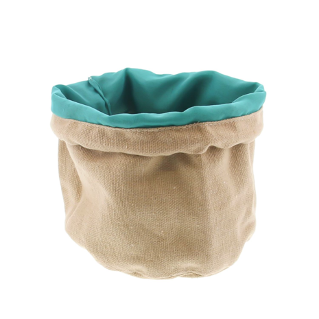 Jute zak met voering BLAUW Jute zak met voering BLAUW