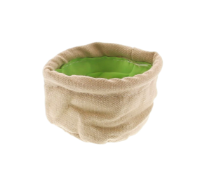 Jute zak met voering GROEN Jute zak met voering GROEN