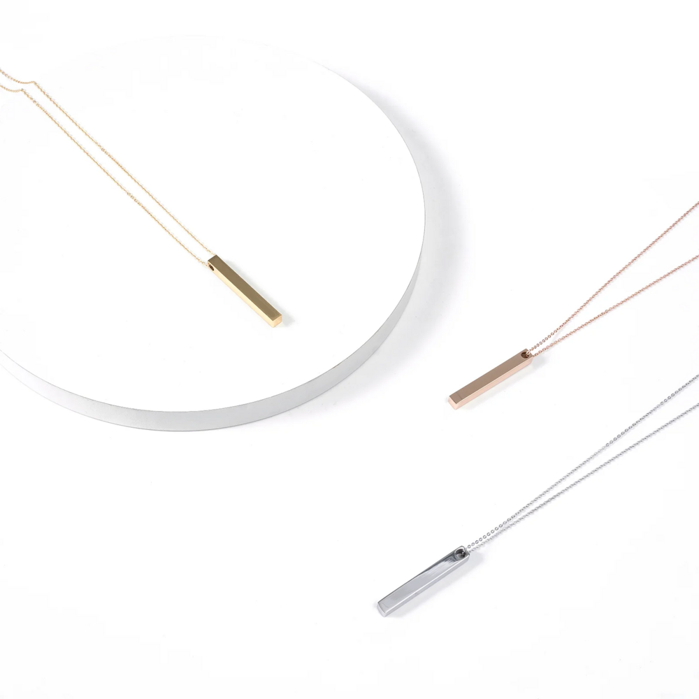 xTool Halsketting met vertical bar (3 kleuren - 6 stuks) xTool Halsketting met vertical bar (3 kleuren - 6 stuks)