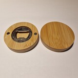 Houten flesopener - ROND Houten flesopener - ROND