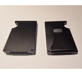 Creditcardhouder Met Money Clip - Pasjeshouder - Portemonnee - Zwart Creditcardhouder Met Money Clip - Pasjeshouder - Portemonnee - Zwart