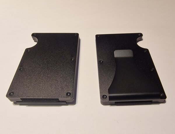 Creditcardhouder Met Money Clip - Pasjeshouder - Portemonnee - Zwart Creditcardhouder Met Money Clip - Pasjeshouder - Portemonnee - Zwart