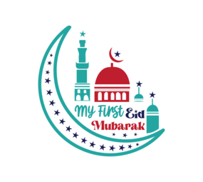 DTF  "My First Eid Mubarak" DTF  "My First Eid Mubarak"