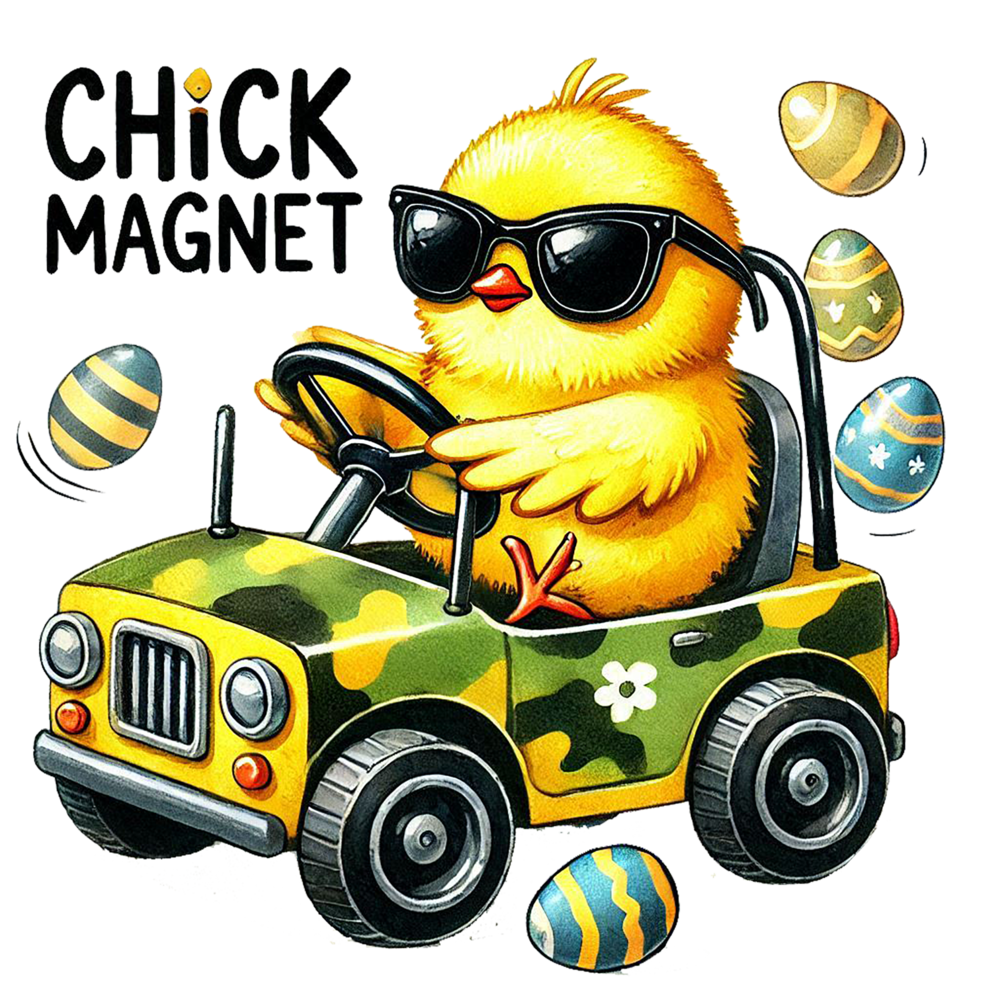 DTF  "Chick Magnet" DTF  "Chick Magnet"