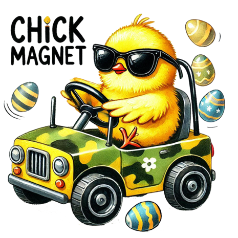 DTF  "Chick Magnet" DTF  "Chick Magnet"