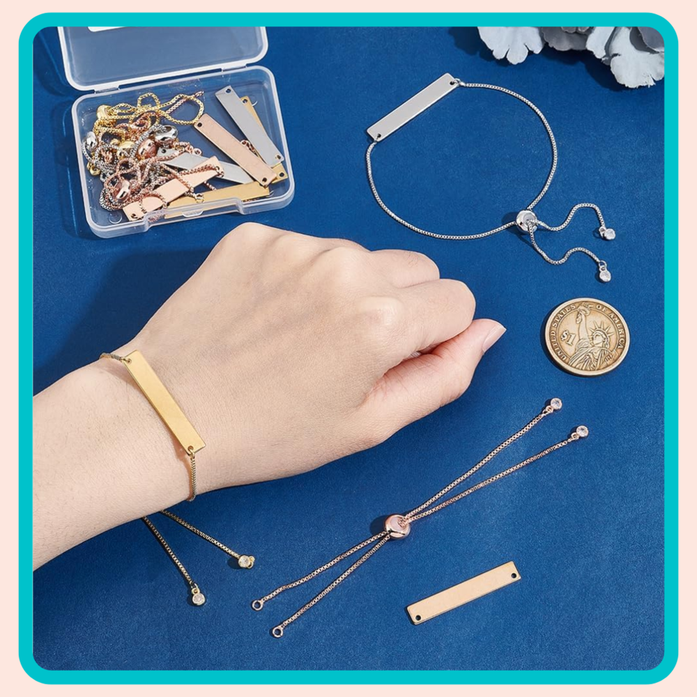 Graveerbare armbanden (DIY kit) Graveerbare armbanden (DIY kit)