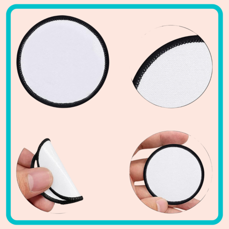 Sublimatie Patch Rond (Iron-on)