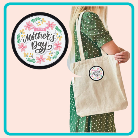 Sublimatie Patch Rond (Iron-on)