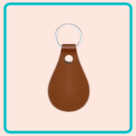 PU lederen sleutelhanger