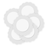 Button Press Puffy Sticker Refill Pack Button Press Puffy Sticker Refill Pack