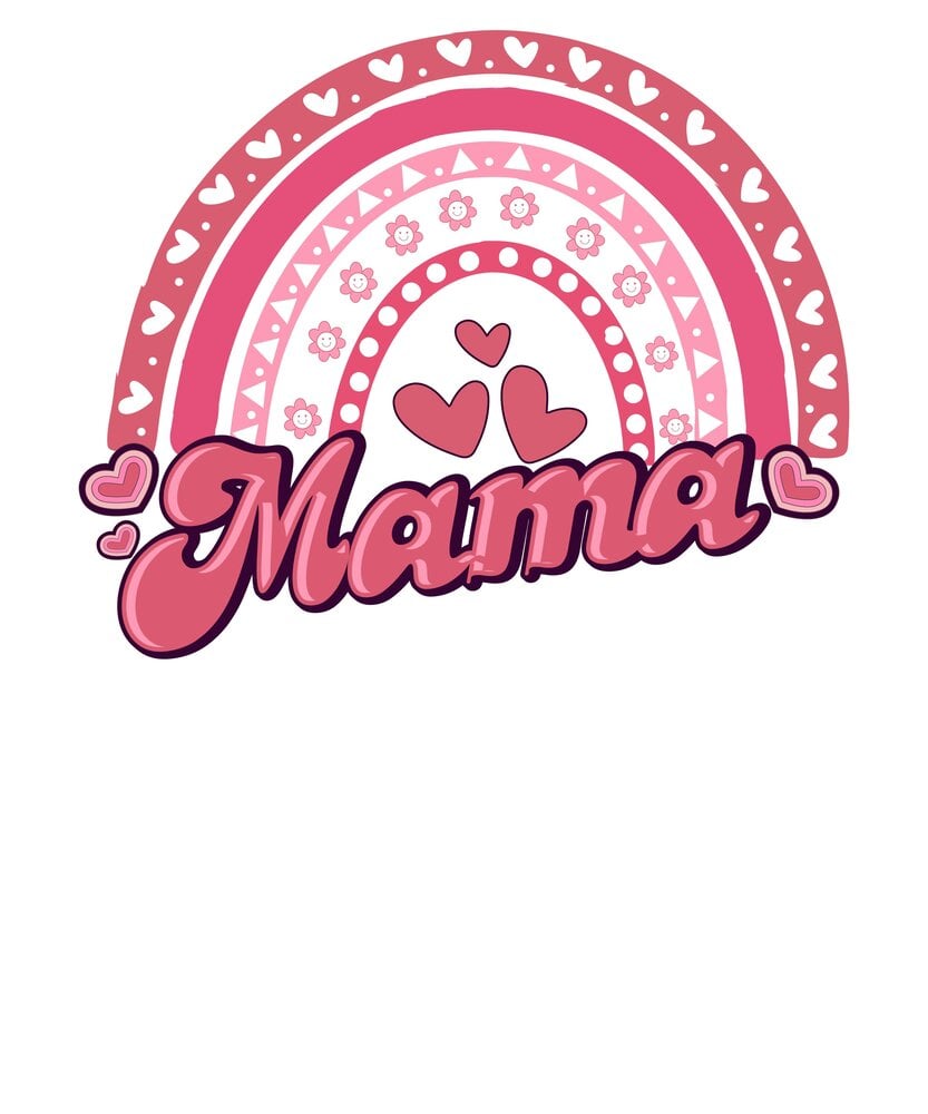 DTF "Mama & mini rainbow" DTF "Mama & mini rainbow"