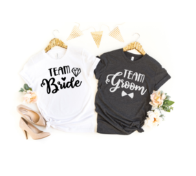 DTF "Team Bride & Team Groom" DTF "Team Bride & Team Groom"